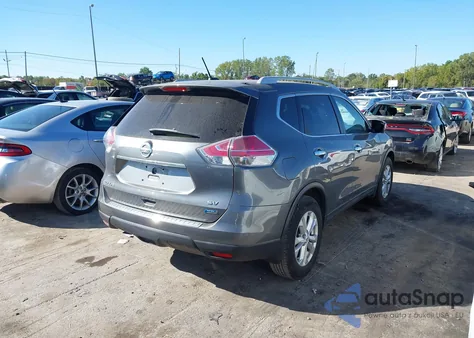 2014 Nissan Rogue Sv из США, поврежденный, VIN 5N1AT2ML6EC825599